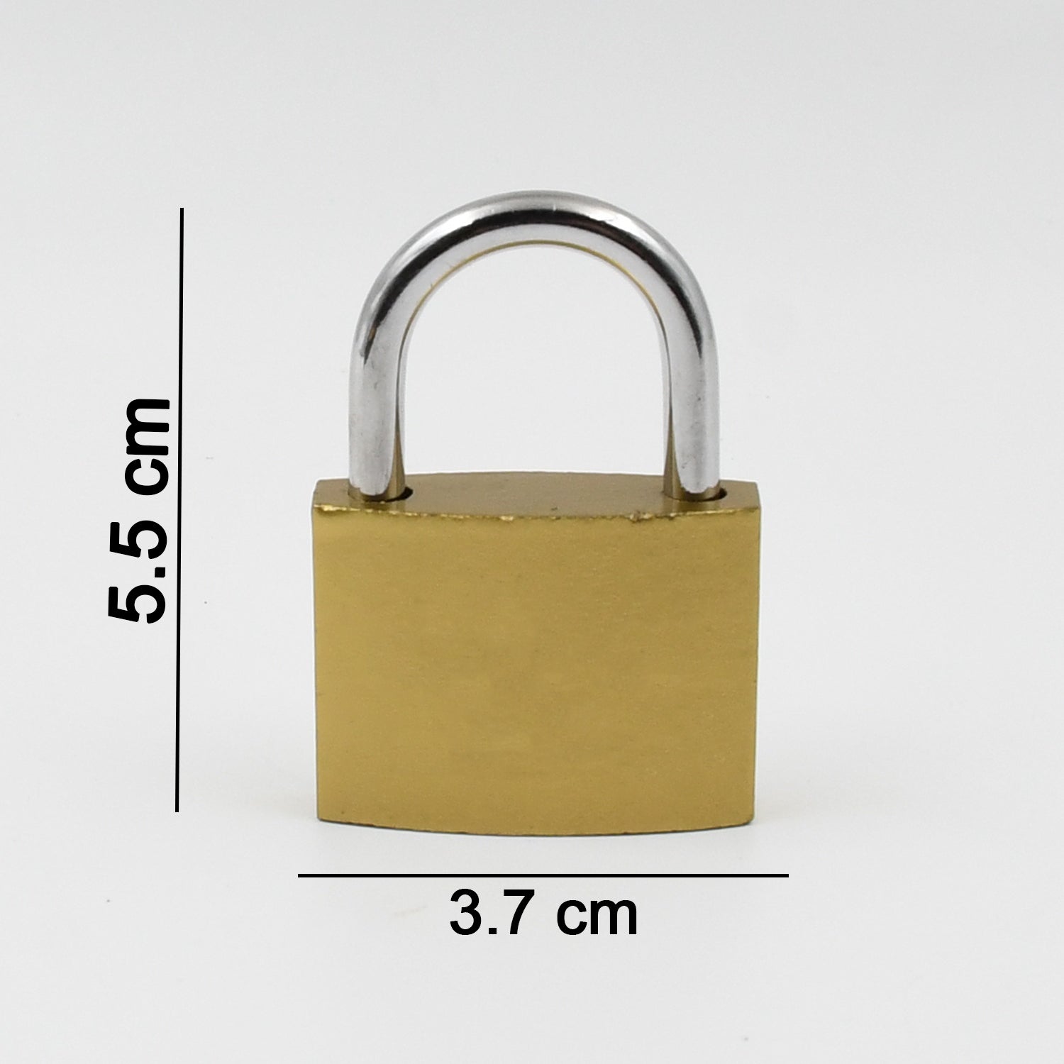 Multipurpose Solid 3 Keys Padlock 38 Mm  1 Pc) Multipurpose Solid 3 Keys Padlock 38 Mm  1 Pc)